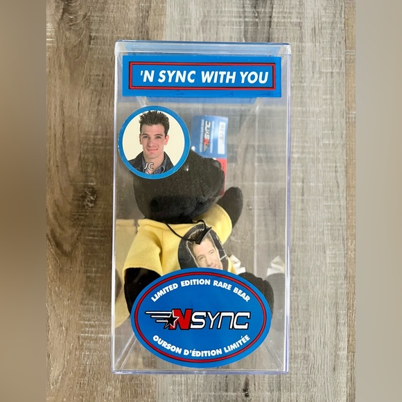 Vintage Complete ‘N Sync Bear Set of All 5 Members Boy Band 2000 - Picture 5 of 8